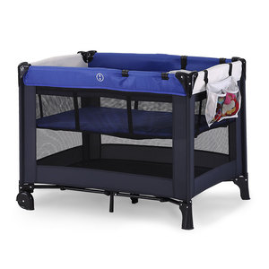 <span class=keywords><strong>Cuna</strong></span> de Metal Plegable Moderna y Lujosa para Bebé, <span class=keywords><strong>Cuna</strong></span> Multifuncional Portátil, Corralito Ajustable para Dormitorio y Sala de Estar - Product Image 2