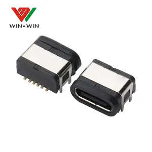 Type C Vertical Wire USB Connector Waterproof