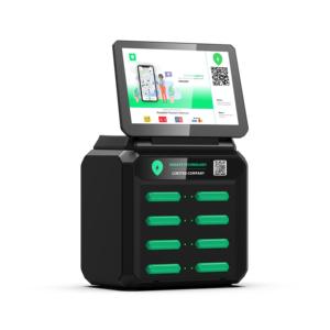 Estación de Carga Inalámbrica Impermeable con Código QR y Pantalla LED, 5000mAh, Portátil para Restaurantes y Múltiples Dispositivos - Product Image 1