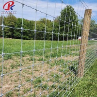 Clôture en fil métallique économique et écologique pour l'élevage de chèvres et de moutons, 1,8 m de haut, 30 m de long, anti-rongeurs, clôture naturelle pour bétail