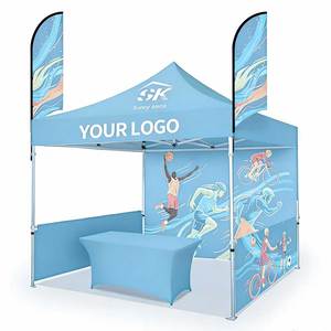 Estrutura de Tenda de Alumínio 50mm 3x3m, Tenda <span class=keywords><strong>Pop</strong></span>-<span class=keywords><strong>up</strong></span> para Feiras Comerciais, Tenda <span class=keywords><strong>Pop</strong></span>-<span class=keywords><strong>up</strong></span> 10x10 para Eventos - Product Image 2