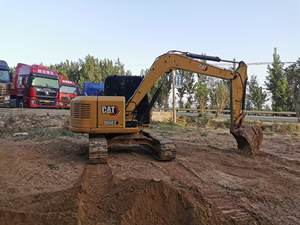 Japon Caterpillar CAT308E2 Pelle d'occasion Marque japonaise Godet sur chenilles Aménagement paysager CAT 308EE2 Pelles d'occasion à vendre - Product Image 3