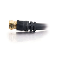 Cable Coaxial RG6 de Alta Calidad, 75 Ohmios, Económico, para Telecomunicaciones, con Blindaje de Aluminio y Trenzado