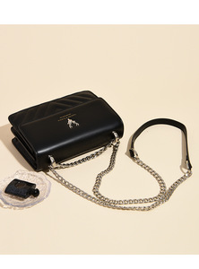 Fashion Flap Crossbody Bags Vintage Quilted Underarm Bag <b>Square</b> Satchel Handbag Leather Shoulder Bag Chain Purse for Women - Product Image 2