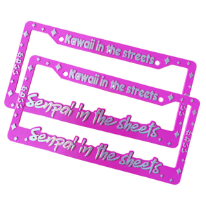 Venta directa de fábrica, marco de matrícula de coche de EE. UU., Marcos de matrícula de plástico, marco de matrícula de coche/cubierta de soporte - Product Image 3