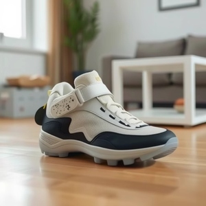 Factory <strong>Baseball</strong> Shoes Rubber Black and White Spring Custom Metal Spike <strong>Baseball</strong> <strong>Cleats</strong> for <strong>Men</strong> - Product Image 1