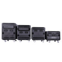 Boîtier de rack d'amplificateur empilable à porte coulissante 19 pouces 19'' 2U 3U 4U 5U 6U 8U 10U pour équipement de scène