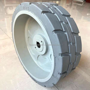 Rueda de Repuesto para Plataforma Elevadora de Tijera Toppower, Neumático Sólido 15x5-9 TP, Antimarcas - Product Image 2