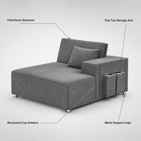 Maßgefertigtes Modulares L-förmiges Schlafsofa-Set mit Schwammfüllung Modernes Umweltfreundliches Design für Wohnzimmer