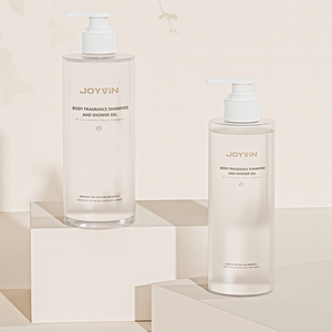 250ml 450ml 600ml Quadratische Nachfüll flaschen Shampoo Seifensp ender PETG Body Wash Lotion Pump flasche Haars pülung - Product Image 6