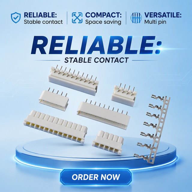 Custom Home Appliance Harness 2.5mm Pitch Wire to Board Connector Equivalent to Molex Mini-SPOX Straight Plug Top Manufacturer