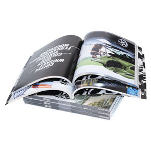 Impression de brochures et de catalogues automobiles industriels personnalisés avec reliure parfaite, couverture souple sur carton et papier offset - Product Image 1