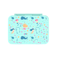 Mini boîte à bento personnalisée pour enfants mignons avec 3 compartiments scellés et étanches pour la rentrée scolaire