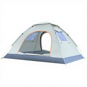 Tente de camping d'été pour 2 personnes, abri solaire imperméable, installation facile, légère et portable pour la randonnée en plein air, la plage - Product Image 4