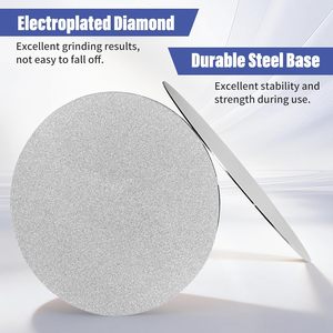 12Inch 300mm Diamond Grinding <strong>Disc</strong> Flat Lap Polishing <strong>Disc</strong> <strong>Sanding</strong> Abrasive Wheel for Gemstone Tile Porcelain Glass Stone - Product Image 2