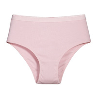 Nuevas bragas de algodón de alta calidad para mujer, de cintura alta, transpirables, deportivas, con control de abdomen, talla grande, lisas, ODM.