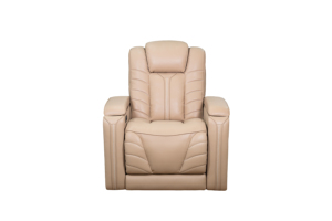 Ensemble de canapés inclinables intelligents en cuir PU 3+<span class=keywords><strong>2</strong></span>+1 <span class=keywords><strong>places</strong></span> avec massage, cadre métallique extensible et porte-gobelets LED - Product Image 5