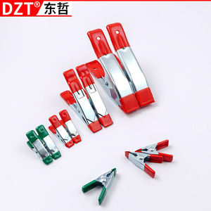 Dzt Alligator <b>Clip</b> 2 4 6 Inch <b>Spring</b> Loaded Metal A <b>Clip</b> For Electrician Carpentry Use - Product Image 2