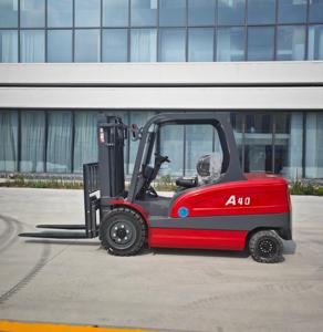 Carrello Elevatore Elettrico da <span class=keywords><strong>1</strong></span>.5 T con Pneumatici Solidi, Stoccatore Elettrico a Batteria al Litio, Transpallet Elettrico per Fattorie e Ranch - Product Image 1