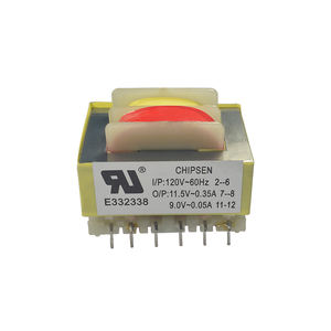 Transformador de potencia de baja frecuencia <span class=keywords><strong>EI33</strong></span> 220V/110V a 24V/15V/12V transformador amplificador de Audio transformador de ferrita monofásico - Product Image 1