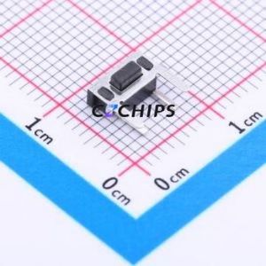 K2-1112DT-A4SW-01 Tactile Switch Through hole Component (THT) Switch 2.5N Right Angle Insert 7.7mm 3.2mm - Product Image 1