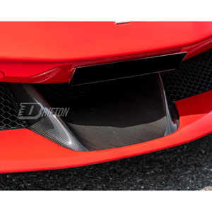 ช่องดักอากาศกลางกันชนหน้าคาร์บอนไฟเบอร์แบบมองเห็นได้ รุ่น SF90 OE สำหรับ Ferrari SF90 - Product Image 5