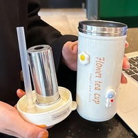 Offres Spéciales 14OZ 430ml Portable En Acier Inoxydable Gobelet De Voiture Isolé Personnalisé Voyage En Acier Inoxydable Isolé Tasse À Café Tasse