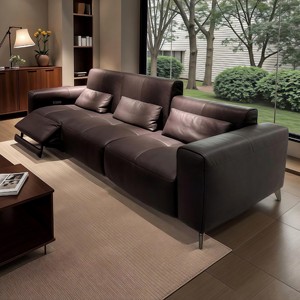 थोक इलेक्ट्रिक रेक्लीयर सोफा आधुनिक 3 सीटर आधुनिक सोफा मल्टीफंक्शन सोफा लिविंग रूम के लिए लिविंग रूम - Product Image 2