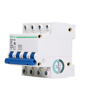 Disjoncteur miniature Changsong DZ47-63, interrupteur à air C45 domestique 4P 4,5KA/6kA 50/60Hz 50A DC500V/1000V - Product Image 1