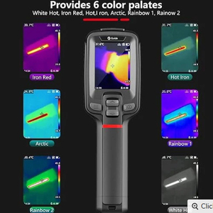 Caméra thermique portable T120, appareil d'inspection de température infrarouge, diagnostic industriel, caméra thermique Po - Product Image 5