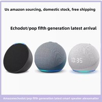 Orijinal Beşinci Nesil Echo Dot 5 Saatli LED Alexa Destekli Akıllı Hoparlör Ses Kontrollü Ses Sistemi Mıknatıslı
