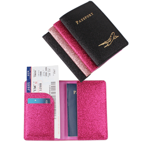 Portefeuille de voyage en PU avec logo personnalisé, mignon, pour collection de documents de voyage professionnels, porte-passeport, porte-cartes, porte-cartes de crédit - Product Image 3
