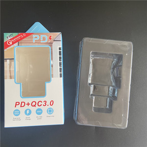 Kotak Kemasan Folder Kertas Ramah Lingkungan Standar Eropa PD+QC3.0 Pengisi Daya Cepat untuk Aksesori Ponsel - Product Image 5