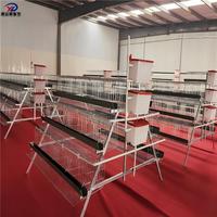 Cage à poules pondeuses de type A, cage à poulets automatique, cages pour poussins de chair, batterie d'élevage pour poules pondeuses, cage à poulets automatique