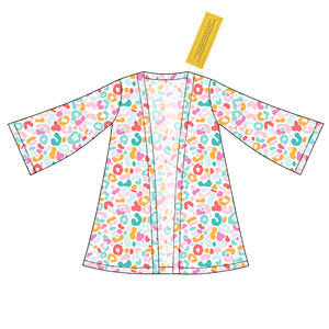 हॉट बिक्री के बच्चों के कपड़े बांस के बाल कपड़े पहनते हैं - Product Image 6