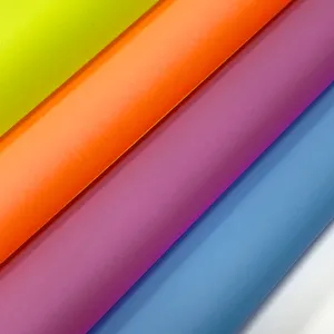 Rolos de vinil transparente colorido, 0.5mm, de gelatina, folhas de couro falso para fabricação de bolsa/para sapatos/vestuário/decoração