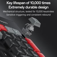 Combo de Teclado y Ratón Inalámbrico de 2.4Ghz de Tamaño Completo, Set de Teclado y Ratón Inalámbrico para Oficina Yesido KB43 2.4G