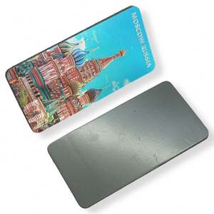 โรงงานขายส่งของที่ระลึกสำหรับนักท่องเที่ยว จัดหาแม่เหล็กติดตู้เย็นอะลูมิเนียมฟอยล์สำหรับสหราชอาณาจักร รัสเซีย ไอร์แลนด์ - Product Image 5