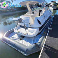 Vente en gros d'usine, quai flottant gonflable pour jet ski, quai pour bateau à propulsion, quai portable en air, plancher pour bateau, quai sec étanche pour yacht