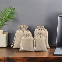 Sac de taille personnalisée Offre Spéciale pochette à cordon sac de toile de jute emballage en grains de café sac de toile de jute juteuse