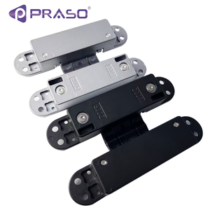Bisagra Oculta Ajustable en 3D de Aleación de Aluminio de 150*25, Bisagra Invisible <span class=keywords><strong>para</strong></span> <span class=keywords><strong>Puertas</strong></span> de Madera/Metal - Product Image 5