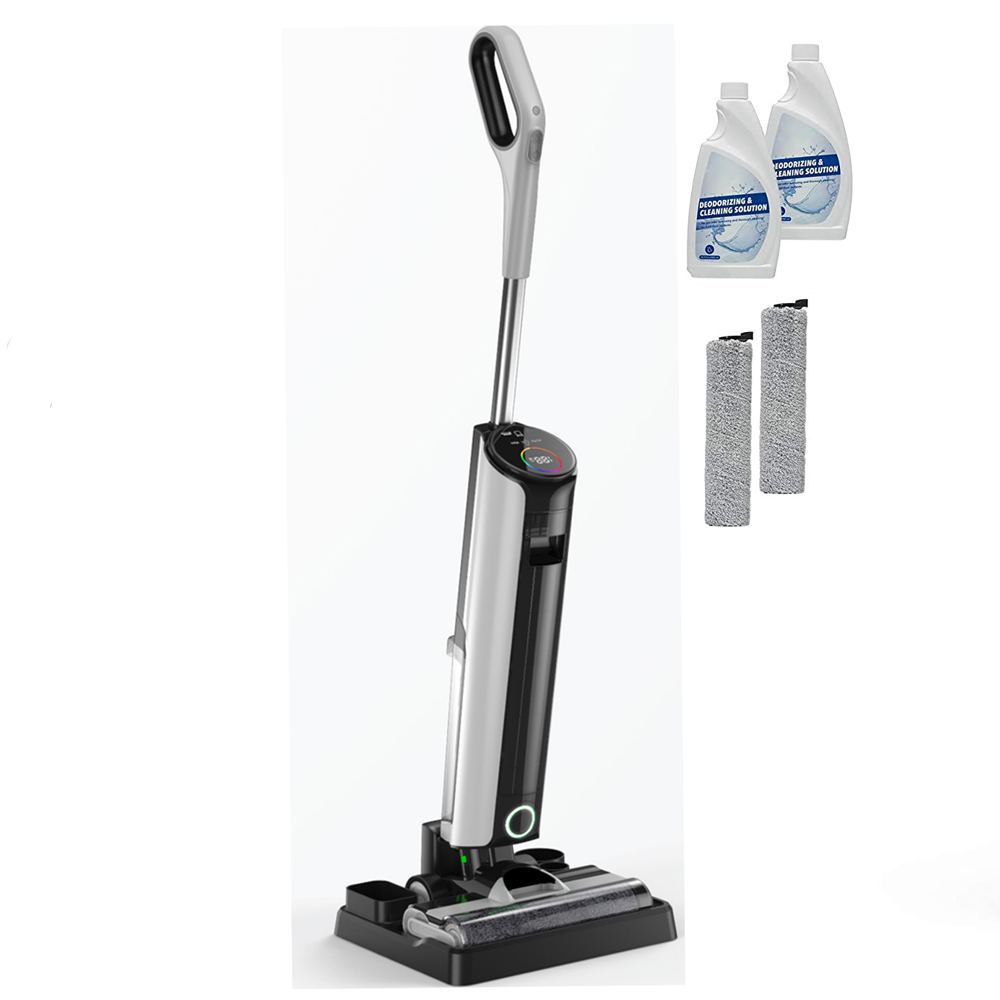 Беспроводной очиститель полов из твердых пород дерева ONU, легкий пылесос для сухой и влажной уборки