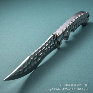 Cuchillo de Supervivencia VG10 de Hoja Fija para Dropshipping en Shopify, Cuchillo Táctico de Espiga Completa para Camping, Bushcraft y Defensa Personal - Product Image 5