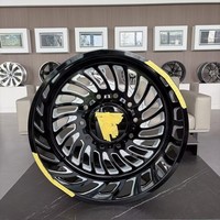 Jantes forgées DEONEO 24x8.25 26x8.25 28x8.25 30x8.25 10x225 Billet Dually, robustes, pour Ford F450 F550