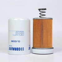 Baru untuk P558615 Filter Oli untuk Mesin Diesel 6BT 5.9L/6.7L Akurasi 40m Baja Tebal Selulosa Berkualitas Tinggi