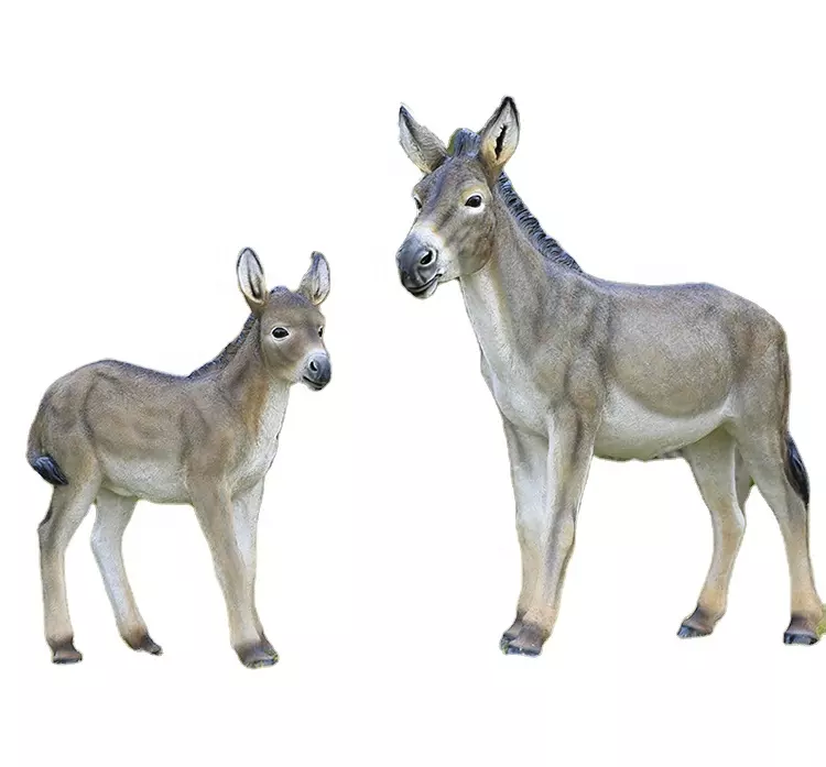 SEABABOO Decorazione Da Esterno Testa D'Asino In Metallo - Silhouette Per Giardino E Fattoria - Foto 8