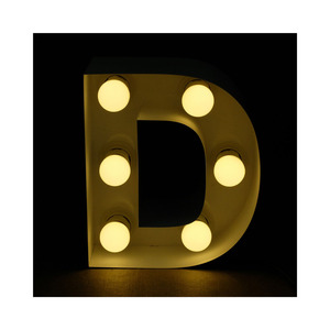 Letras Luminosas LED Gigantes para Decoración de Bodas, Letras de Marquesina con Luces, Números Grandes, Letras del Alfabeto Iluminadas, Letras de Amor - Product Image 6
