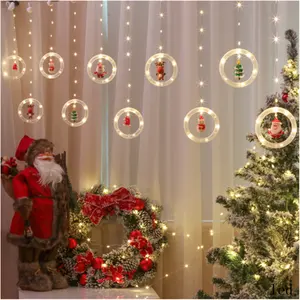 Fairy Garland Light String Led Curtain Light Christmas Bedroom Living Room Hotel Decoration Lamp