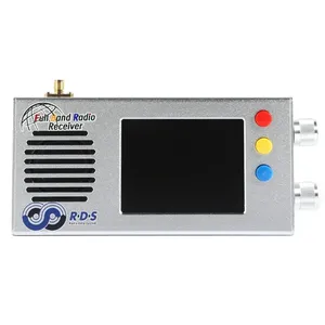 Tef6686 băng tần đầy đủ FM/MW/sóng ngắn HF/LW Radio Receiver + 3.2inch LCD + Pin 5000mAh + Vỏ kim loại + loa + ăng ten - Product Image 2