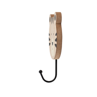 Koffiestation Houten Tijgerhaak voor mokken Stevige, op schroef gemonteerde MDF-wandhaak Moderne keuken Utility Room Decor Organizer